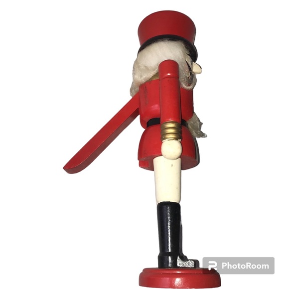 Wooden Nutcracker. Vintage. 13” tall. VGUC - Picture 2 of 6